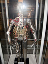 A space suit testing robot