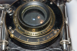 Close up of lens showing f-stops