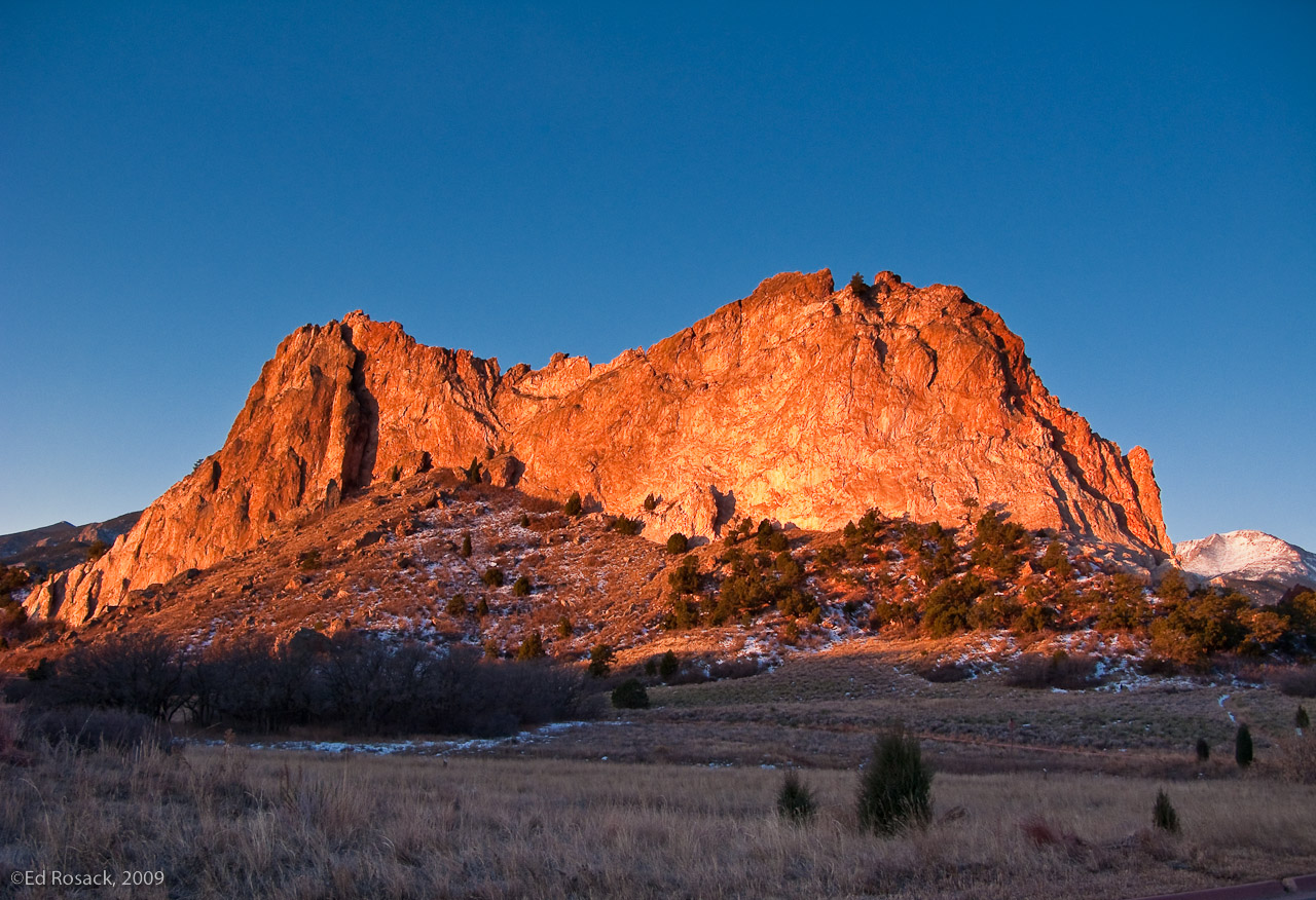 - Dawn in the Garden of the Gods, Thanksgiving day, 2009
