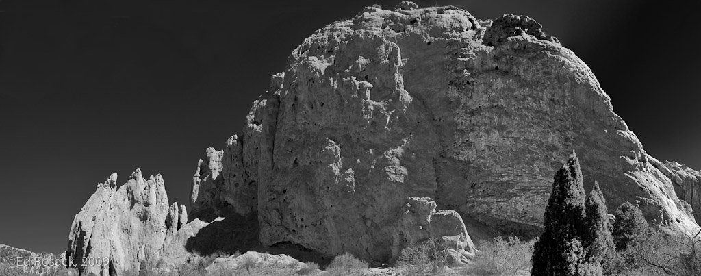 Rock formation panorama